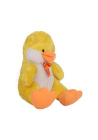 Resim Oturan Ördek Sarı Peluş 50 Cm 