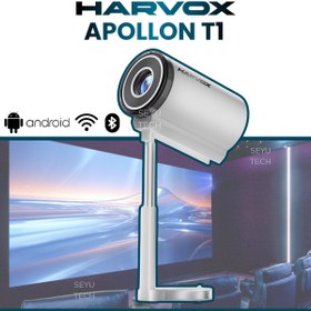 Resim SEYUTECH Taşınabilir 1080p Destekli Android Sistemli Sinema Projeksiyon Cihazı 