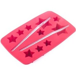 Resim Klt Silikon Buz Kalıbı Yıldız 20X12Cm 