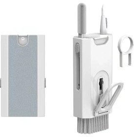 Resim Fogy 8 In 1 Airpods Ipad Macbook Tablet Klavye Için Taşınabilir Sıvı Hazneli Temizlik Kiti 
