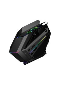 Resim Quantum Gaming Ironclad 6x Argb Fan Full Size Atx Siyah Çelik Gövde Psu'suz Gaming Kasa 