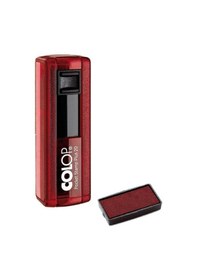 Resim Colop Cep20 Kaşe Kırmızı Kasa Kırmızı Keçe - 14 x 38 MM 