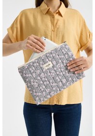 Resim Estrella Paris Nobel Tablet Çantası Kılıfı Gri 11 İnç 31 X 21 Cm 