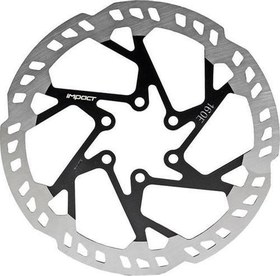 Resim İmpact 160mm Elektrikli Bisiklet 2.3mm Kalın Disk Fren Rotoru 