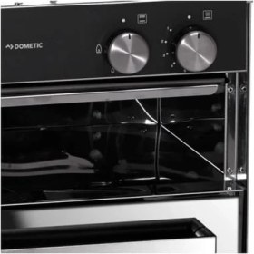 Resim Dometic Starlight Izgara Bölmeli ve 2 Gözlü Ocaklı Gazlı Fırın 