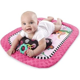 Resim Bright Starts Giggle Safari Oyun Halısı Kız Bebek 