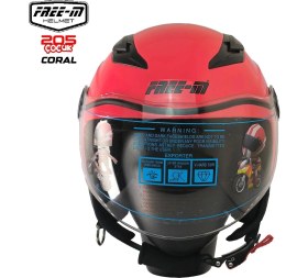 Resim Free-M 205 Coral Yarım Çocuk Kaskı 