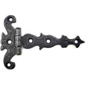 Resim Antika Tarz Dekoratif Pirinç Kuyruklu Kelebek Menteşe - 63x100 Mm, Oksit Tg-v 6929 Çok Renkli 