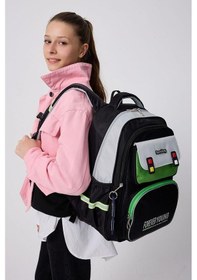 Resim Forever Young Tam Ortopedik Destekli Su Geçirmez Sırt Çantası Fy-2210 Siyah 