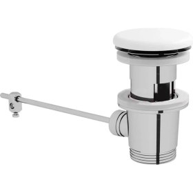 Resim Metropole Beyaz Seramik Süzgeç, Lavabo Sifon Üst Grubu - 6397L003-0159 