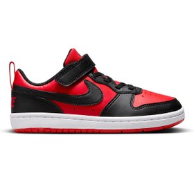 Resim Nike Court Borough Low Recraft (Ps) Çocuk Kırmızı Sneaker Ayakkabı DV5457-600 