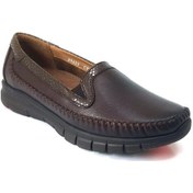 Resim Laden Forelli Hakiki Deri Anatomik Bayan Ayakkabı-kahverengi - 37,5 Kahverengi 