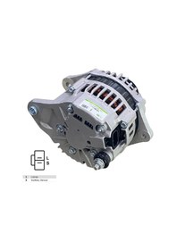 Resim 12v Alternatör Dinamo Hıtachı Tipi 90 A L-s Isuzu D-max 2.5 Td 2005-2012 