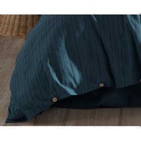 Resim Limasso Gofre Çift Kişilik Nevresim Takımı Paradiso Dress Blue 