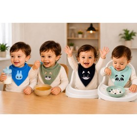 Resim DAPSEE MAMA ÖNLÜĞÜ %100 PAMUK ORGANİK KIZ VE ERKEK ÇOCUK MAMA ÖNLÜĞÜ 