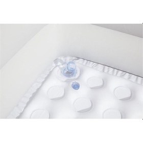 Resim Bestway Şişme Zemin Bebek Havuz - Küveti 86 X 86 X 25cm 51116 Açık Mavi - Yeşil 