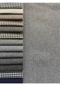 Resim Enesar Home Açik Gri Döşemelik Keten Kumaş Premium Dokuma 9953 100 x 140 cm 