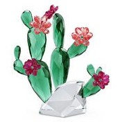Resim Swarovski SWR5426805 Crystal Flowers Desert Pink Cactus Biblo 