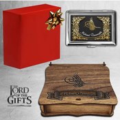 Resim Gold Efektli Osmanlı Tuğralı Isme Özel Sigara Tabakası 