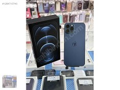 Resim Apple iPhone 12 Pro Max İkinci El TR | 256 GB | Mavi İkinci El 12 PRO MAX 256 GB SIFIRINDAN FARKSIZ KUTUSUNDA PİL %100