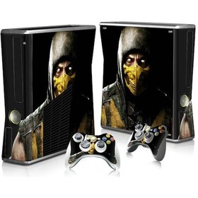 Resim Aircraft Jzcat Xbox360 Slim Konsol Tam Gövde Çıkartması Ve Joystick Çıkartması-1 