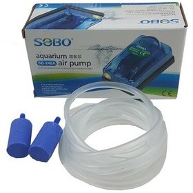 Resim Sobo Hava Motoru Seti ( Tek Çıkışlı Sobo SB-248A, 2 Adet Silindi 