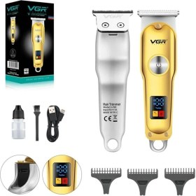 Resim Mini Şarjlı Metal Saç Sakal Tıraş Makinesi, a Uygun 