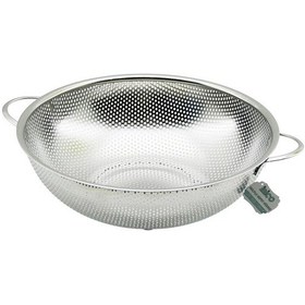 Resim 28cm Metal Kulplu Çelik Sepet Süzgeç İnce Tel Ayaklı 5468 Çok Renkli 