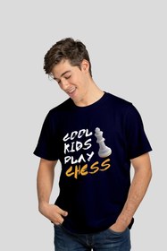 Resim satranc365 Cool Kids Play Chess Satranç T-shirt 