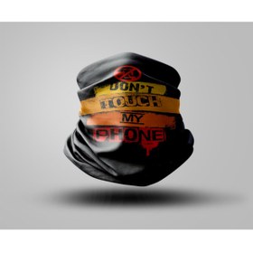 Resim Buffalo Yazı Tasarımlı Motorcu Buff Maske Outdoor Boyunluk Unisex Bandana 