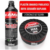 Resim Plastik Onarıcı Ve Parlatıcı Boya Seramik Koruma Wax 2'li Set 