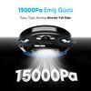 Resim Şımart katya V Akıllı Robot Süpürge 15.000Pa Güçlü Emiş Gücü 6400mAh Yüksek Batarya 