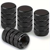 Resim 4 adet / Paket Anodize Alüminyum Lastik Vana Kapağı Seti, Korozyona Dayanıklı, Arabalar Kamyonlar Motosikletler SUV'lar ve Bisikletler için Evrensel Gövde Kapakları 