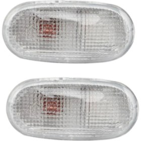 Resim Sunshinee Mk2 V31 V32 V33 96-98 91-01 L200 Için 2x Işık Tekrarlayıcı Göstergesi (Yurt Dışından) 