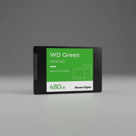 Resim WD Green 480 GB SATA 3 2.5" SSD 545MB/s WDS480G3G0A Okuma Hızı ile Yüksek Performans Sunar 