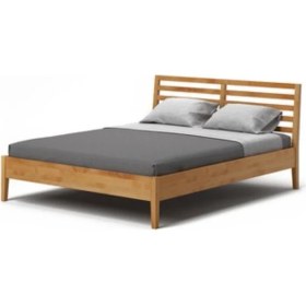 Resim Zerka Concept Lotus Ithal Ladin Masif Ahşap Karyola 150 x 200 cm 