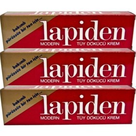 Resim Lapiden Klasik Kırmızı Tüy Dökücü Krem 40gr 3 Adet 