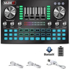 Resim AyrStore Gmx-1 Diamond Set Condenser Mikrofon Ses Kartı Kulaklık Canlı Yayın Paketi (Telefon ve Pc) 