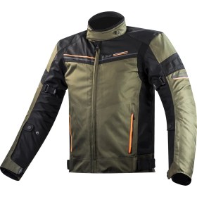 Resim Ls2 Shadow Haki Siyah Neon Turuncu Mont 