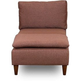 Resim Pafu Lungo Kolsuz Dinlenme Modül - Açık Kahve Keten 