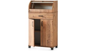 Resim Erezoğulları Mobilya Ahşap Dolaplı Çekmeceli Mutfak Kiler Dolabı Büyük Ekmeklik Çam 