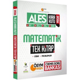 Resim 2026 Ales Kara Kutu Matematik Tek Kitap Ösym Arşiv Çıkmış Soru Bankası Konu Özetli Dijital Çözümlü 