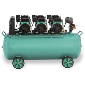 Resim Gap Kompresör Gpy 1500x3 Hava Kompresörü Yüksek Emişli Yağsız Teknoloji 100 L 