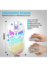 Resim Valkyrie RGB Led Işıklı 6 Tuşlu 7200DPI Gaming Oyuncu Mouse 
