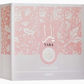 Resim Yara Gift Set Tatlı Çiçeksi EDP 100 ml Kadın Parfüm-12 ml Mini Parfüm-Hair Mist Hediye Seti - 3'lü 
