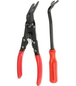 Resim Araba Kapı Döşeme Sökücü Ve Trim Klipsi Sökme Pensesi Kaldırma Çubuğu Combo Alet Seti 