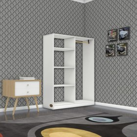 Resim Kenzlife giysi dolabı taci 120*090*30 byz gardırop 