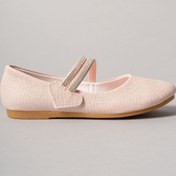 Resim NESKA Çatal Baretli Kalpli Pudra Star Kız Bebe Ayakkabı 