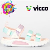 Resim Vicco Cube Ortopedik Çocuk Sandalet Pudra 