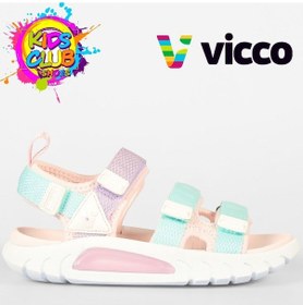 Resim Vicco Cube Ortopedik Çocuk Sandalet Pudra 